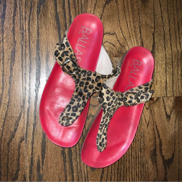 🐆Ballasox Cheetah Print Sandal (SZ11)🐆 - Picture 3 of 4